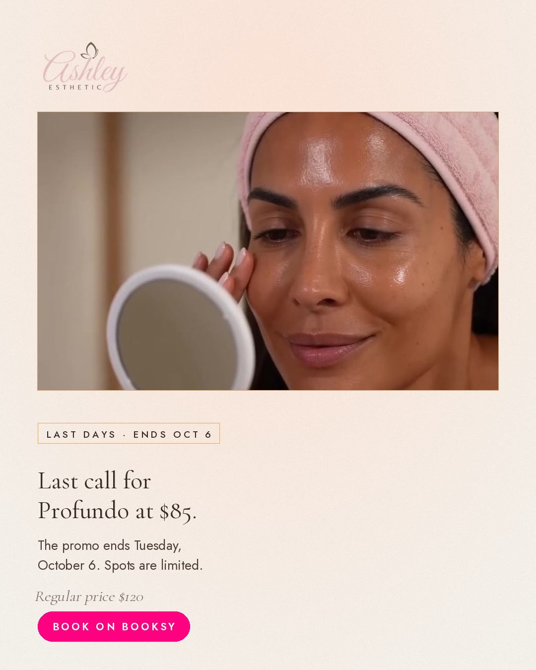 Last call for Profundo at $85